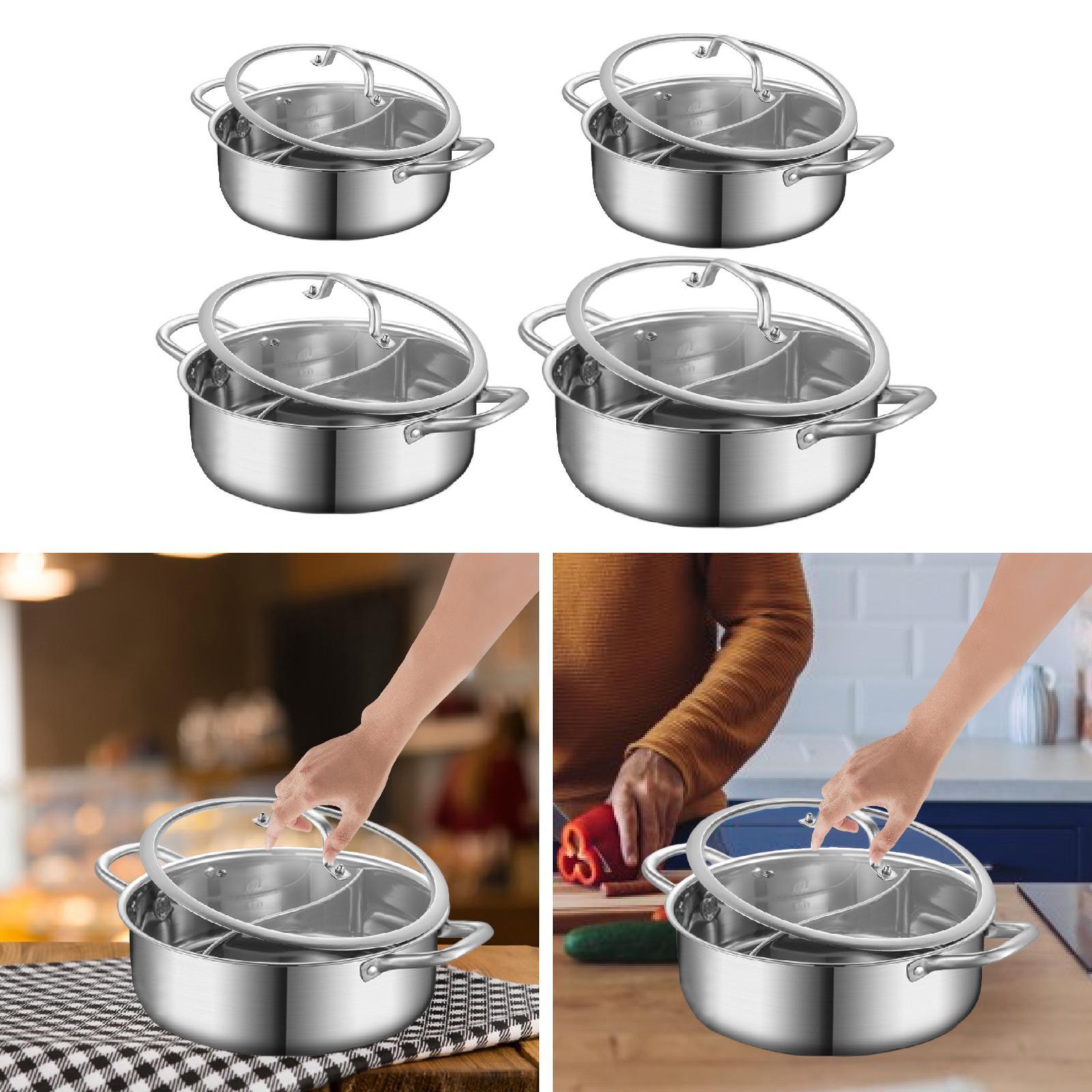 Hot Pot with Divider Gas Stock - Home Cooking Gas recension och pris