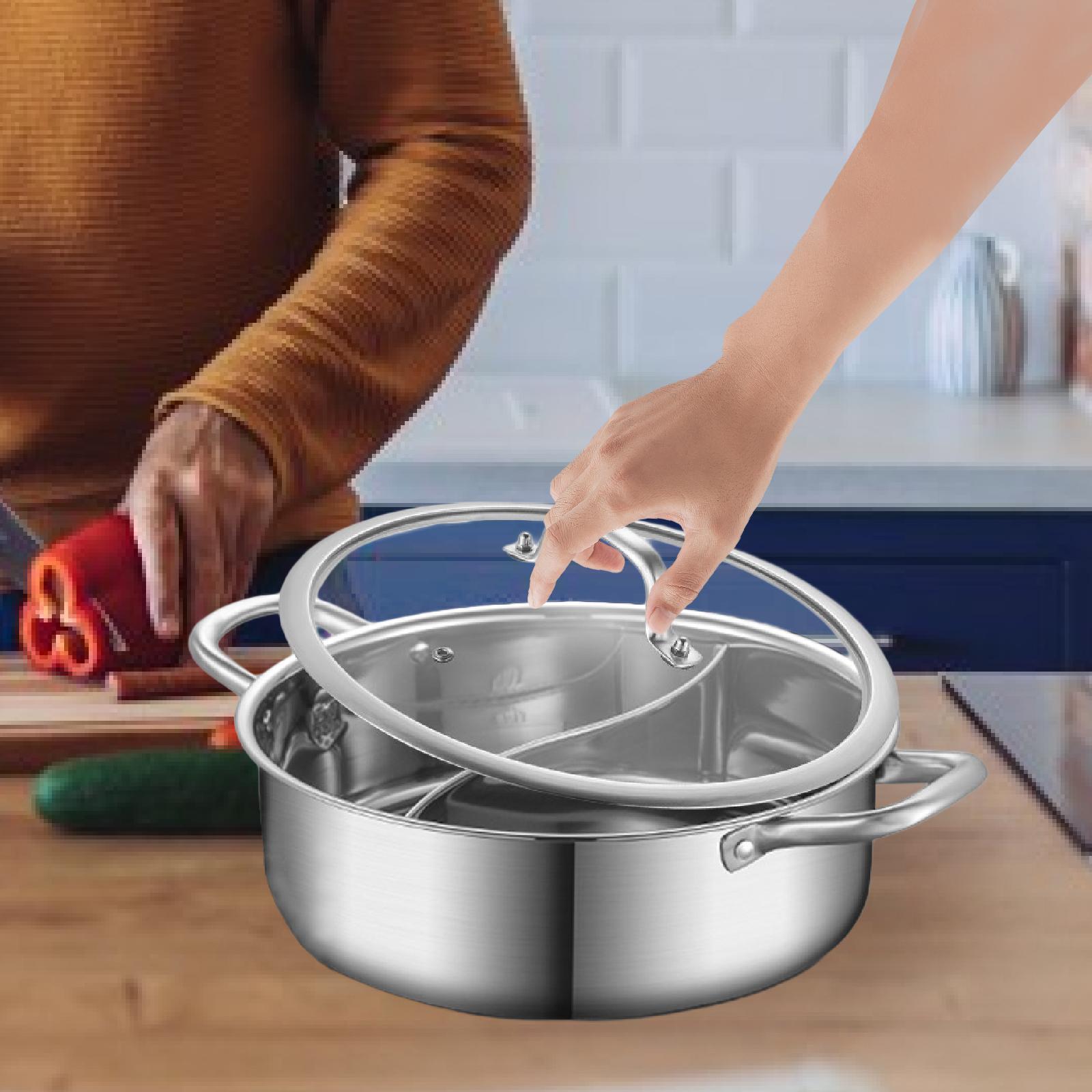 Hot Pot with Divider Gas Stock - Home Cooking Gas recension och pris