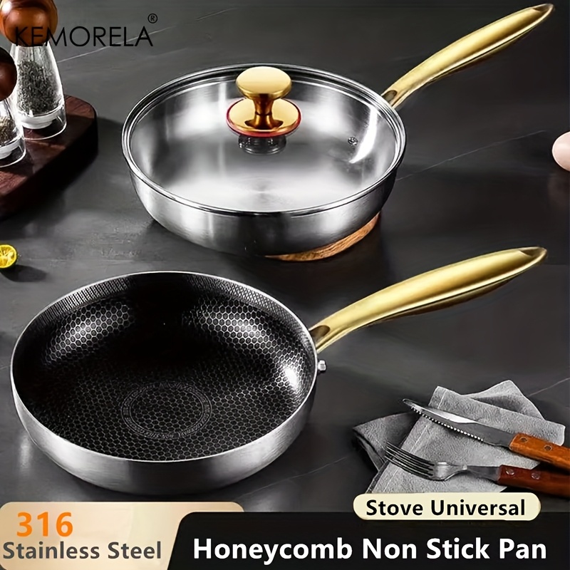 316 Stainless Steel Frying Pan - Home Cooking Cookbook recension och pris