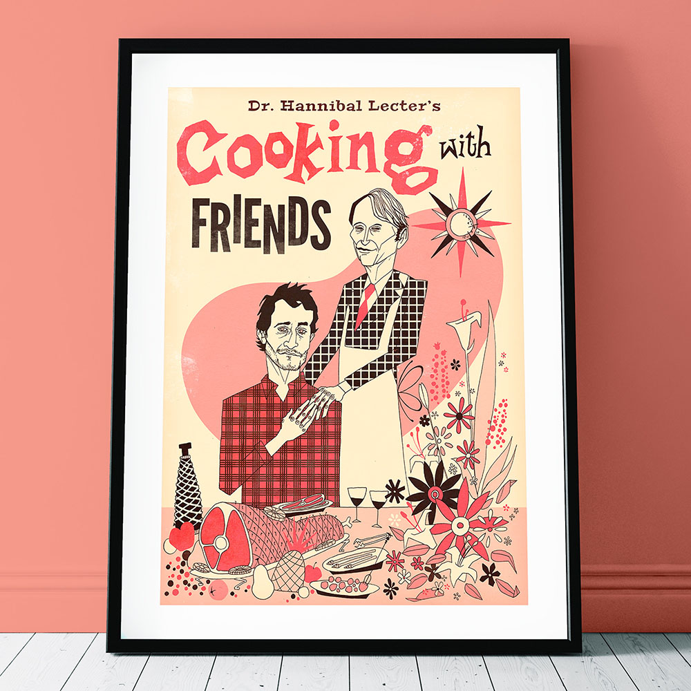 Kitchen Canvas Painting Hannib - Home Cooking Cookbook recension och pris