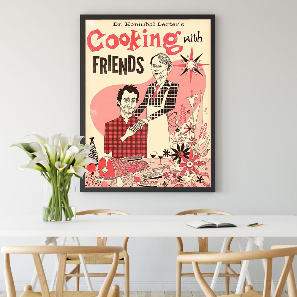 Kitchen Canvas Painting Hannib - Home Cooking Cookbook recension och pris